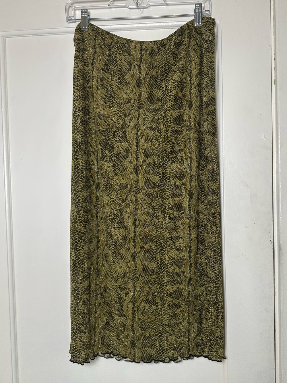 Vintage animal print skirt